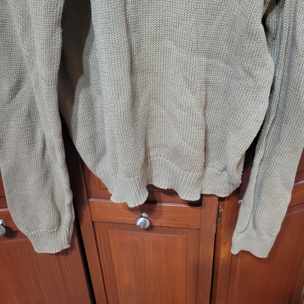 NWT Naturals Mens Brown Heavy Weight Casual Sweater | Large - Picture 5 of 8